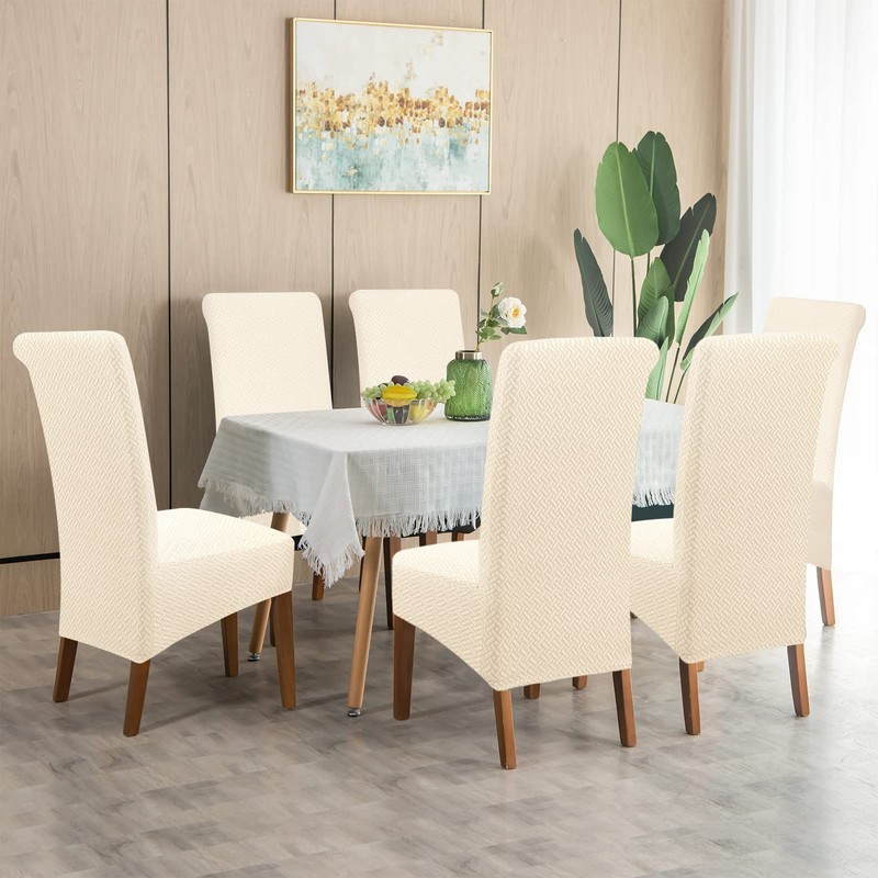 Lellen XL Size Stretch Chair Covers for Dining Room Large