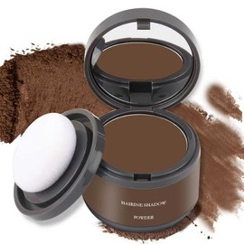 Hairline Sombra en Polvo，polvo corrector de raíz, para cabello delgado, calvo, cabello blanco (marrón)