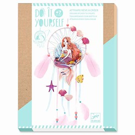 DJECO Mermaid 37962 Dream Catcher for Cute Mermaids, Multi-Colour (1)