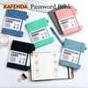 KAFENDA Password Book with Alphabetical Tabs, Address Book for Website