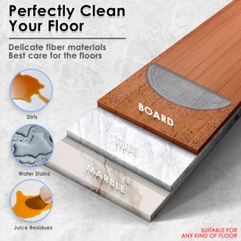 (4 Pack) Q10 S5/ Q10 S5+ Mop Pads Compatible with Roborock Q10 S5/ Q10 S5+ Robot Vacuum Cleaner, Washable Mop Cloth Accessories Kit, Q10 S5/ Q10 S5+ Mop Pad Refill, Replacement Parts