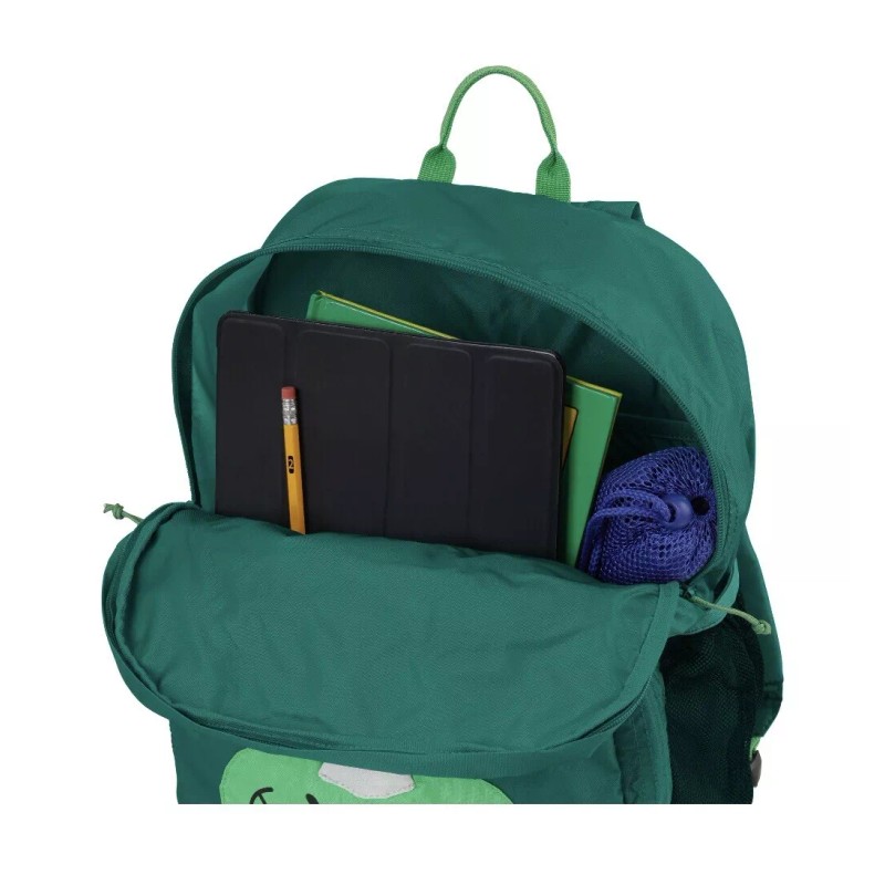 Firefly Kid's Backpack Chip The Dinosaurs Green