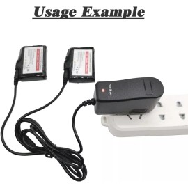 Yorikyas 8.4V Heated Gloves Socks Charger  Adapter for Rechargeable Batteries