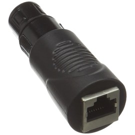 ADJ Products ACRJ453PFM RJ45 to 3 Pin Female DMX Adapter Stage Lighting Cable