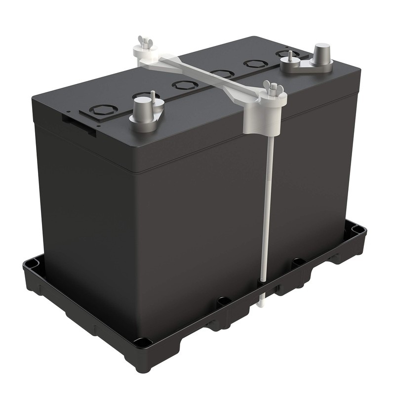 NOCO BT31S Group 31 Heavy-Duty Battery Tray for Marine, RV,