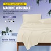 Linens World Microfiber Flat Sheets Super King Size Breathable, Anti