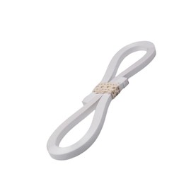 Quilling Paper Metallic Paper Strips 10mm Craft Card Making Single Color Quilling Strips 2/5inch 60Pcs by ODETOJOY (White)