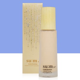 Su:m37 Lo Chic Summa Velvet Cover Foundation 30ml Holding power, adhesion, thin liquid wrinkles / 숨37 로시크숨마 벨벳 커버 파운데이션 30ml  유지력 밀착 얇은 리퀴드 주름