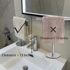Bath Hand Towel Holder Standing, 13 Inch T-Shape Towel Bar