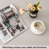 PUDSIRN Table Cloth, Polyester Waterproof Tablecloths, Rectangle Wrinkle Free Tassel