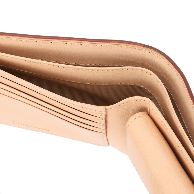 Aries 91201 Cordovan Bi-fold Wallet, Braun