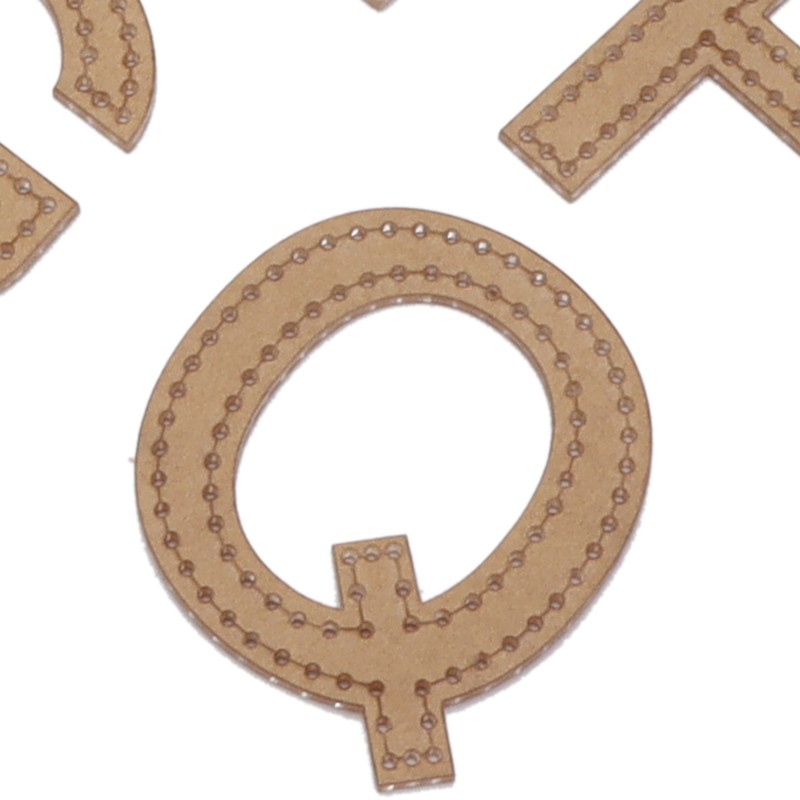 Keychain Templates DIY Transparent Acrylic LetterShape Craft Tools with Protective