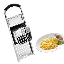 YGCQFH Spaetzle Maker, Pasta Maker,Traditional Homemade German Egg Noodle Kitchen Pasta and Dumpling Press Cooking Tools, Maker with Safety Pusher Kitchen Pasta Maker
