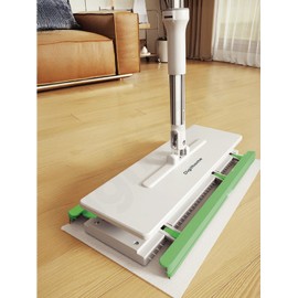 Digithome One Click Smart Mop Pallet XL 32cm Lazy Mop Hand-Free Wet Towel and Cloth Disposable Automatic DGT-101