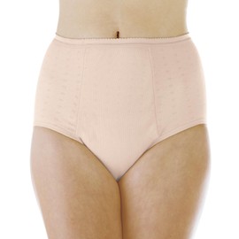 Wearever Women's Incontinence Underwear for Bladder Control with Super Absorbency - Reusable & Washable Leak Proof Underwear for Women Single Panty 300 ml - (Beige) (7X) (Fits Hip 59-61")