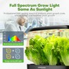 Ahopegarden Indoor Garden Hydroponics Growing System: 12 Pods Plant Germination
