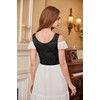 SCARLET DARKNESS Women's Steampunk Corset Vest Plain Lace-Up Medieval Bodice,