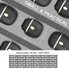 Lomil Identity Theft Protection Roller Stamps 2 Pack - Confidential
