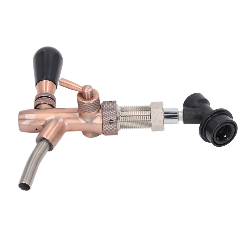 G5/8 Beer Faucet Brass Stainless Steel Beer Tap Adjustable Beer
