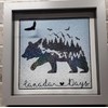 Animal Wood Burning Stencils for Painting 12” Deer Eagle Stencil