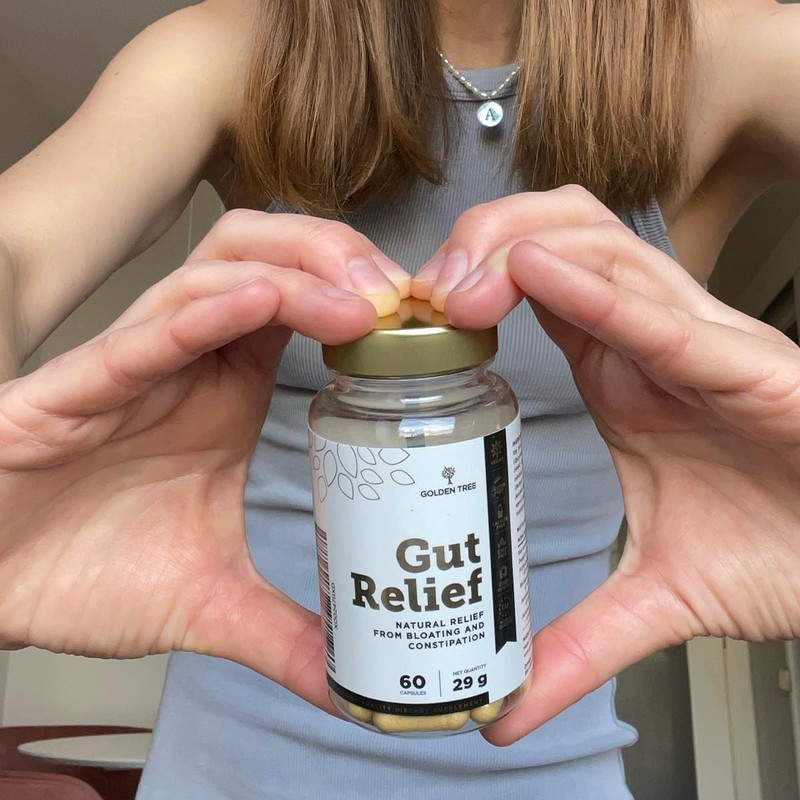 Golden Tree Gut Relief – Herbal Supplement with Chinese Star