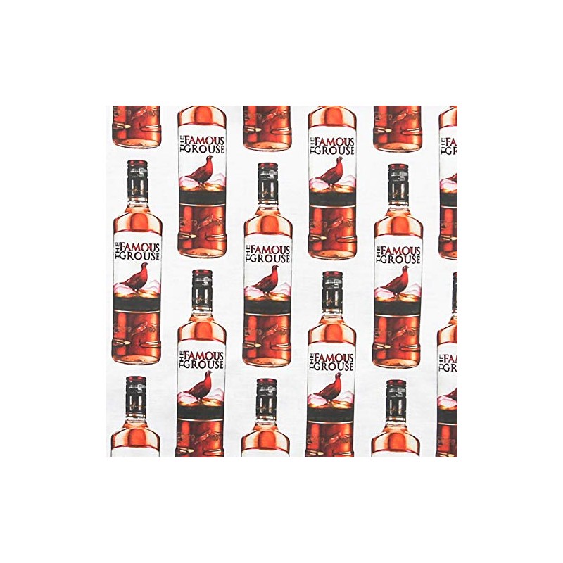 Clare Baird The Famous Grouse Patterned Tea Towel