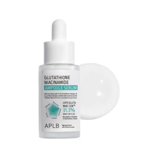Aplb Glutathione Niacinamide Ampoule Serum 40ml - K Beauty Momento
