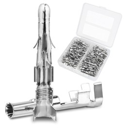 JRready ST6433 50 Pairs Pin and Female Terminals 14-20 AWG, Fits Standard .093 Inch Cable Connector and Crimping Tool ACT-LY-JRN002-H