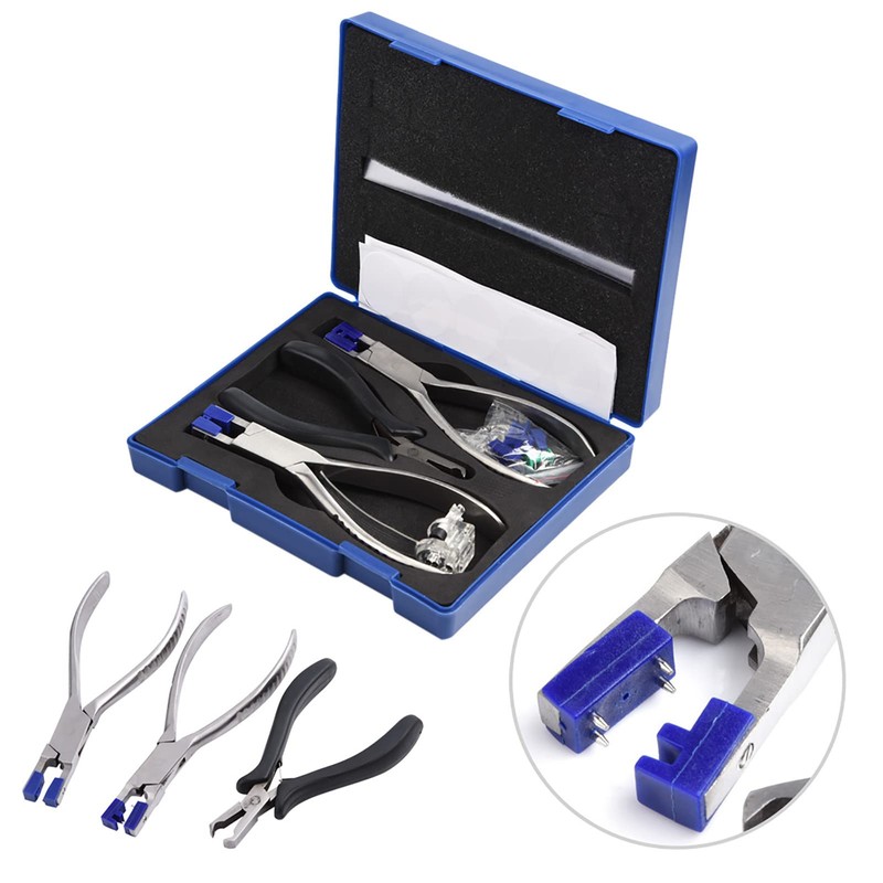 QANYEGN Professional Eyeglass Pliers, Eyeglass Repair Pliers, Optical Tool Kit