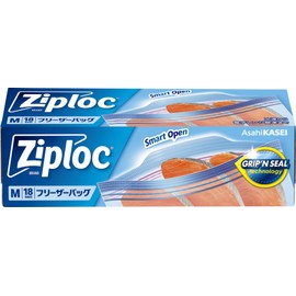Ziploc Freezer Bags Medium 18 Pack
