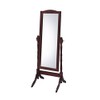 Proman Products Victoria Cheval Mirror, Walnut