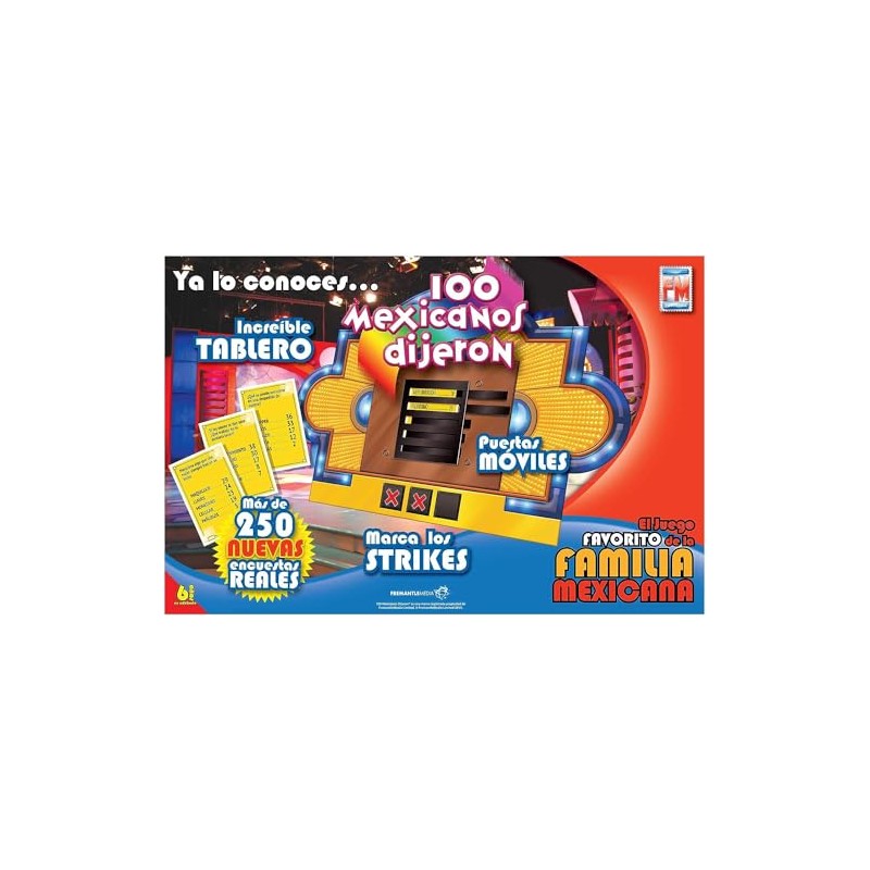 100 Mexicanos Dijeron| Juego de Mesa Fotorama