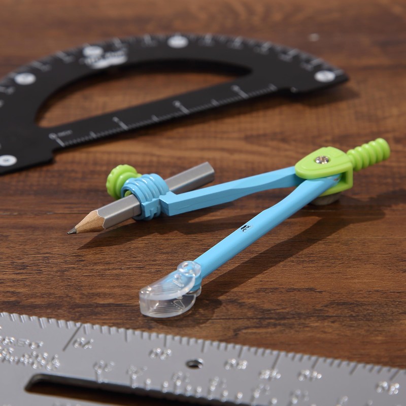 Mr. Pen- Compass for Geometry, Compass with Pencil, Drawing Compass
