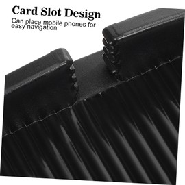 Hemobllo Alfombrilla Antideslizante para Tablero De Auto Soporte para Celular GPS Y Llaves Negro Mat De Agarre Firme para Automóviles