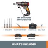 Worx Nitro 20V SwitchDriver 2.0 - 2-in-1 Brushless Cordless Drill