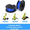 6 Pack String Trimmer Spool Replacement for Ryobi One Plus