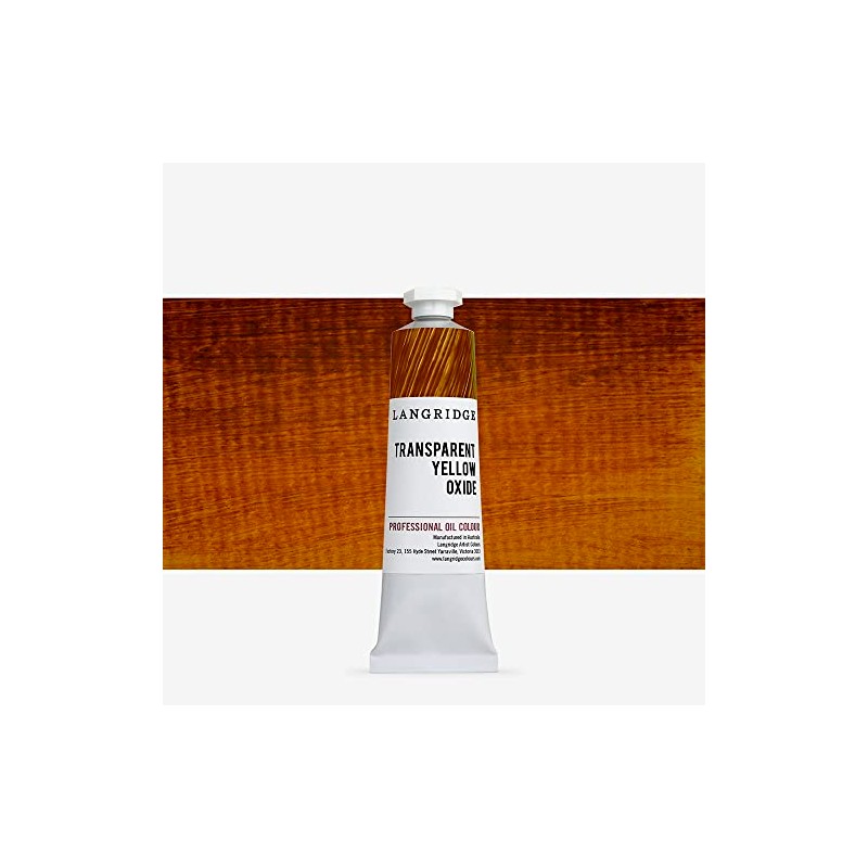 Langridge : Oil Paint : 40ml : Transparent Yellow Oxide