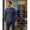 Indera Men's Traditional Waffle Thermal Long Johns Underwear, Natural, Large
