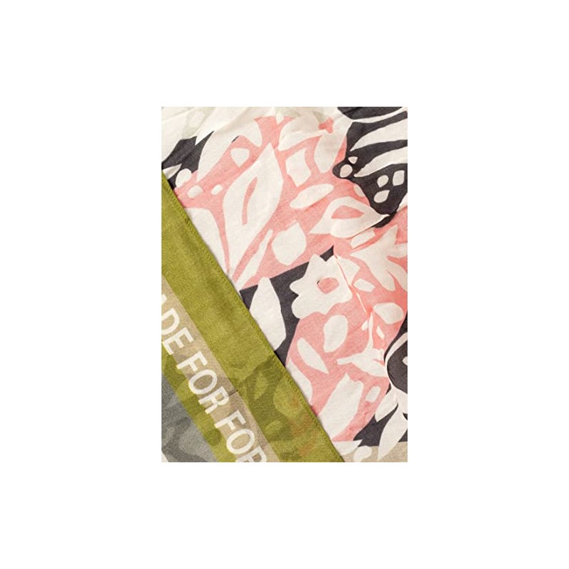 camel active Women's Fashion Scarf in High-Quality Cotton Modal Mix,