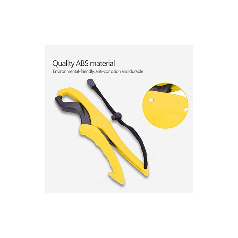 Green Fish Lip Reacher with Lanyard Length 16cm