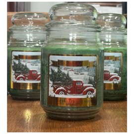 Cypress Holiday Style Scented Candle Green 18oz Fresh Fir NWOT