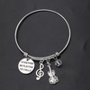 KUIYAI Cellist Musician Gift, Cellist Bracelet, Cello Player Gift for