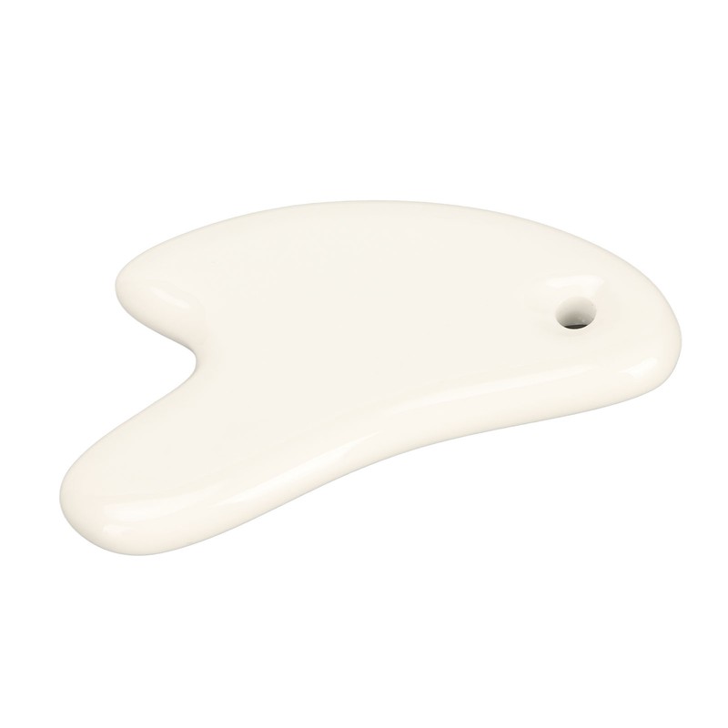 Ceramic Beauty Gua Sha Tool Men Women Face Body Massage