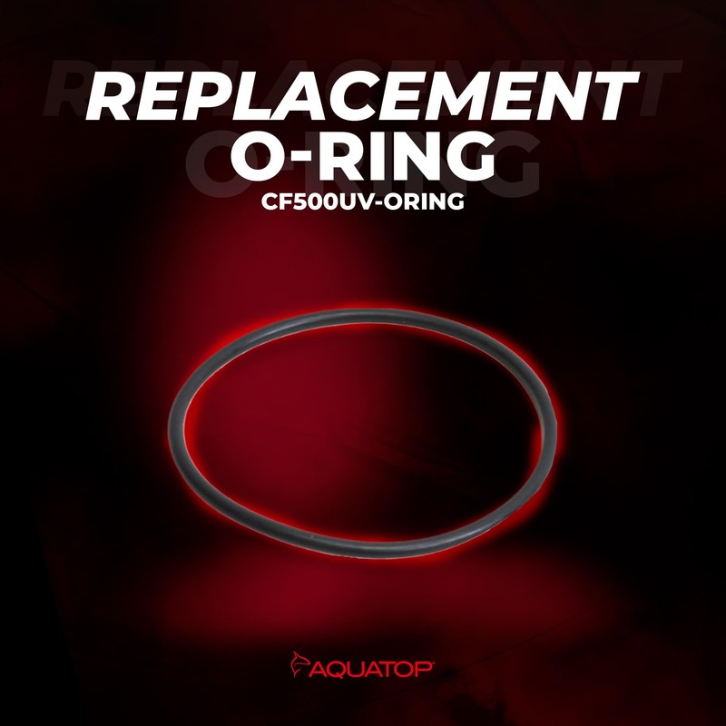 Aquatop CF500UV O-Ring Replacement – Fits CF-500UV & CF-500UVMKII –