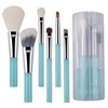 Cross-Border New 6-Piece Super Soft & Convenient Upgraded Eyeshadow & Eyebrow Brush Set Free Size/Pink 15ea