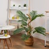 Relaxdays Coconut Sticks Set of 5 Flexible Plant Sticks for