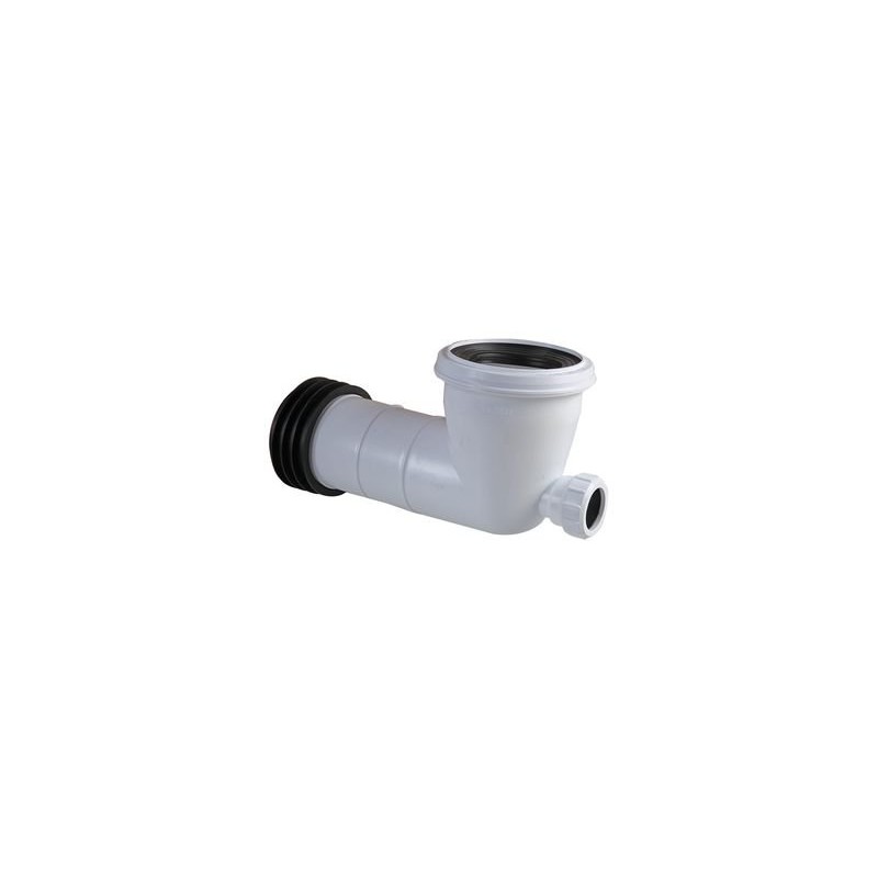 OPELLA WC PAN CONECTOR, S/SAVER, 90DEG C/W BOSS | FITTINGS