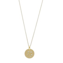 Pilgrim Women's Necklace with Pendant, Gold Plated, Gold