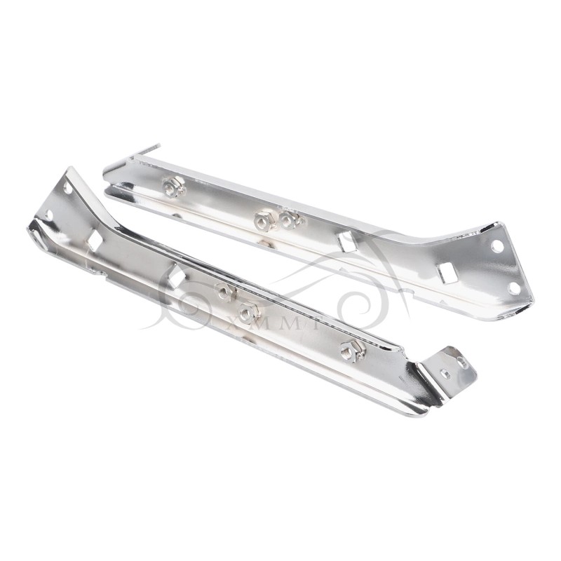 Unbranded Left Right Saddlebag Rail Support Brackets For Harley Electra