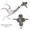 4Pcs Shoe Clips 4 Diamond Tassel Claw Chain Women's Boots